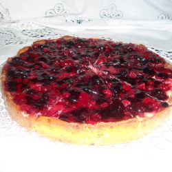 Torta frutti di bosco artigianale